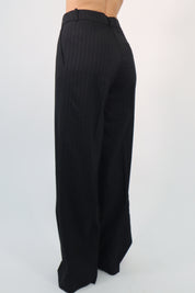 PANTALONE BLACK GESSATO