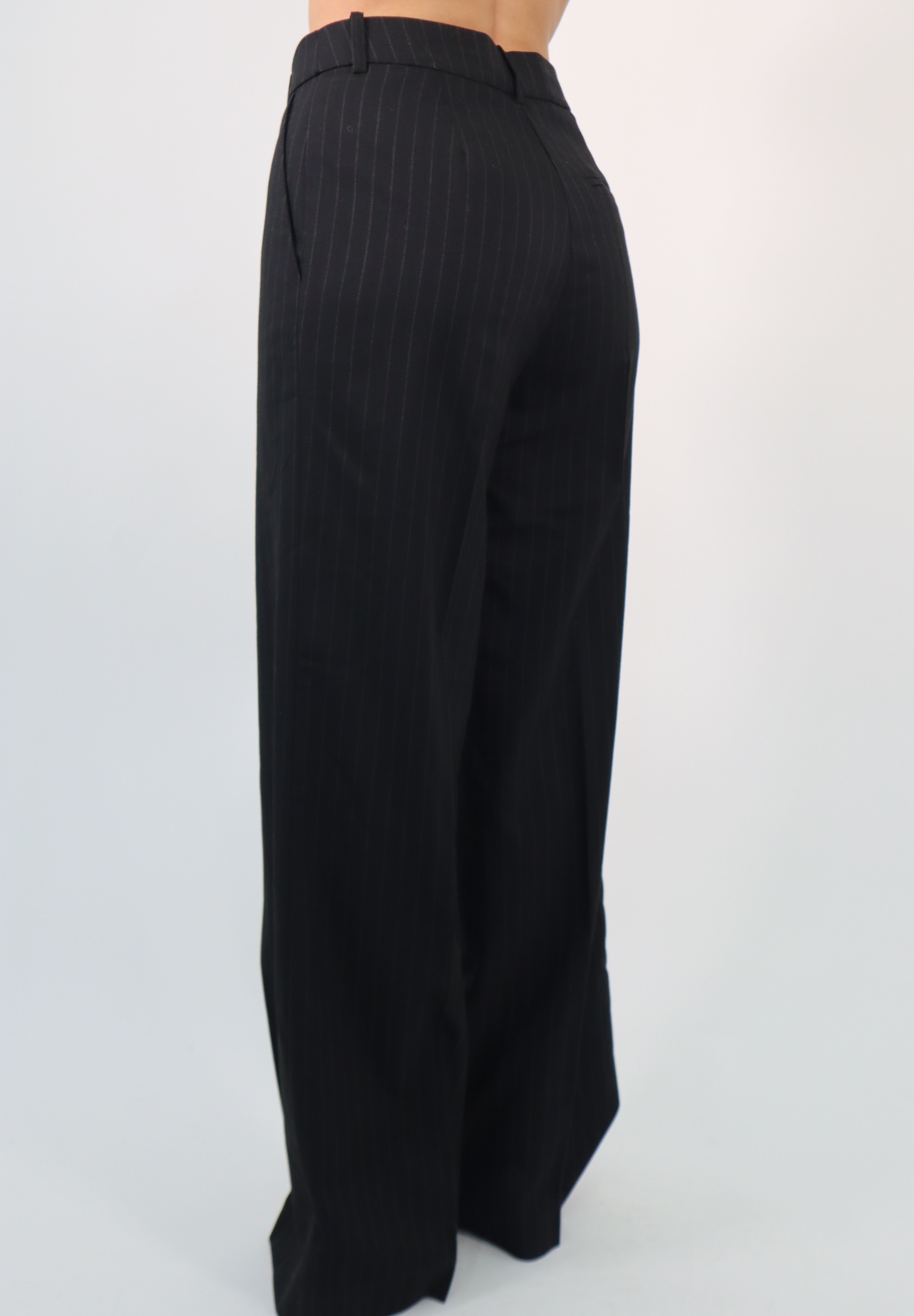 PANTALONE BLACK GESSATO