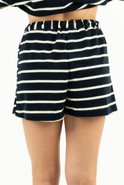 SHORT BICOLOR N•5 BLU