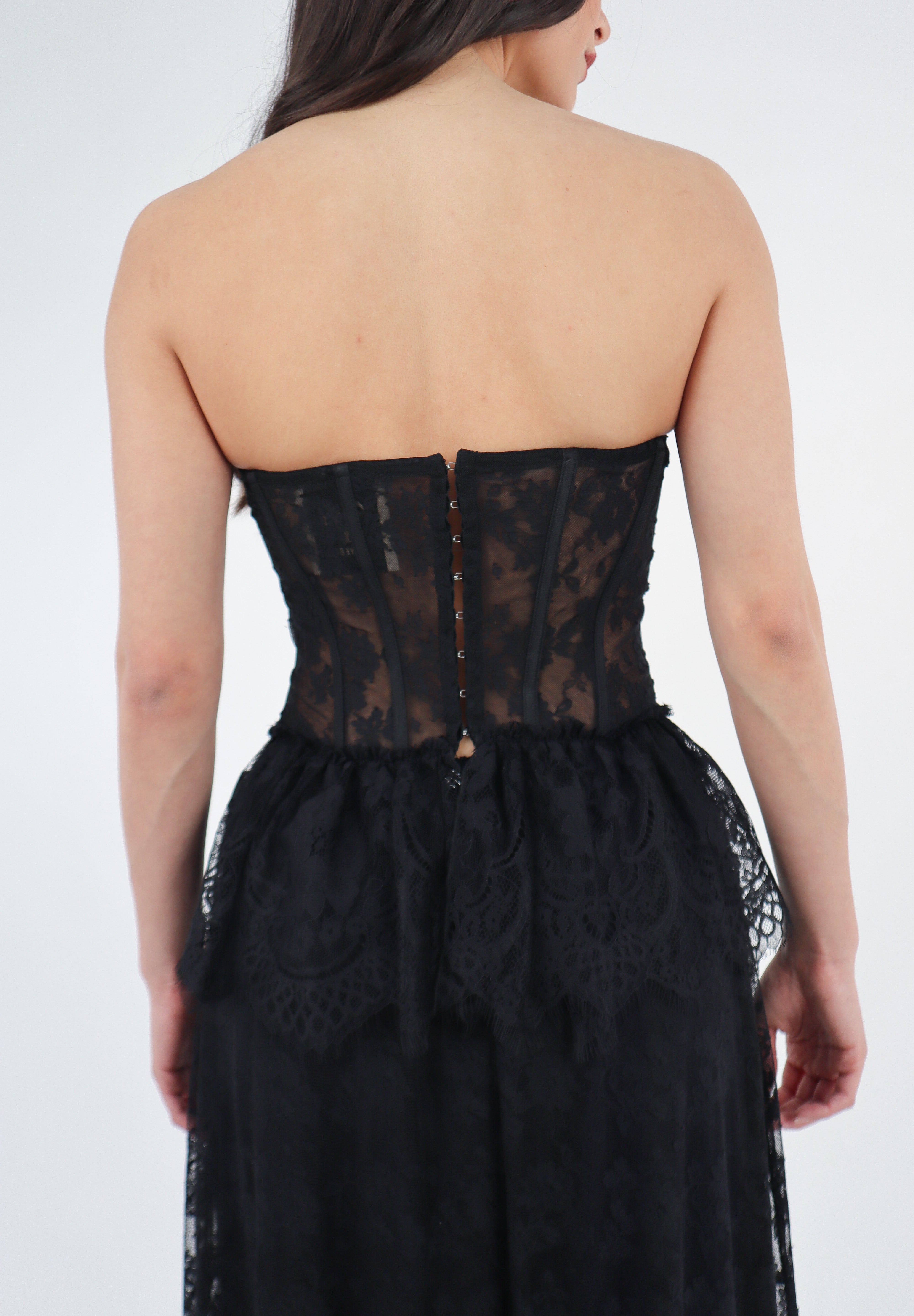 BUSTIER ERA NERO