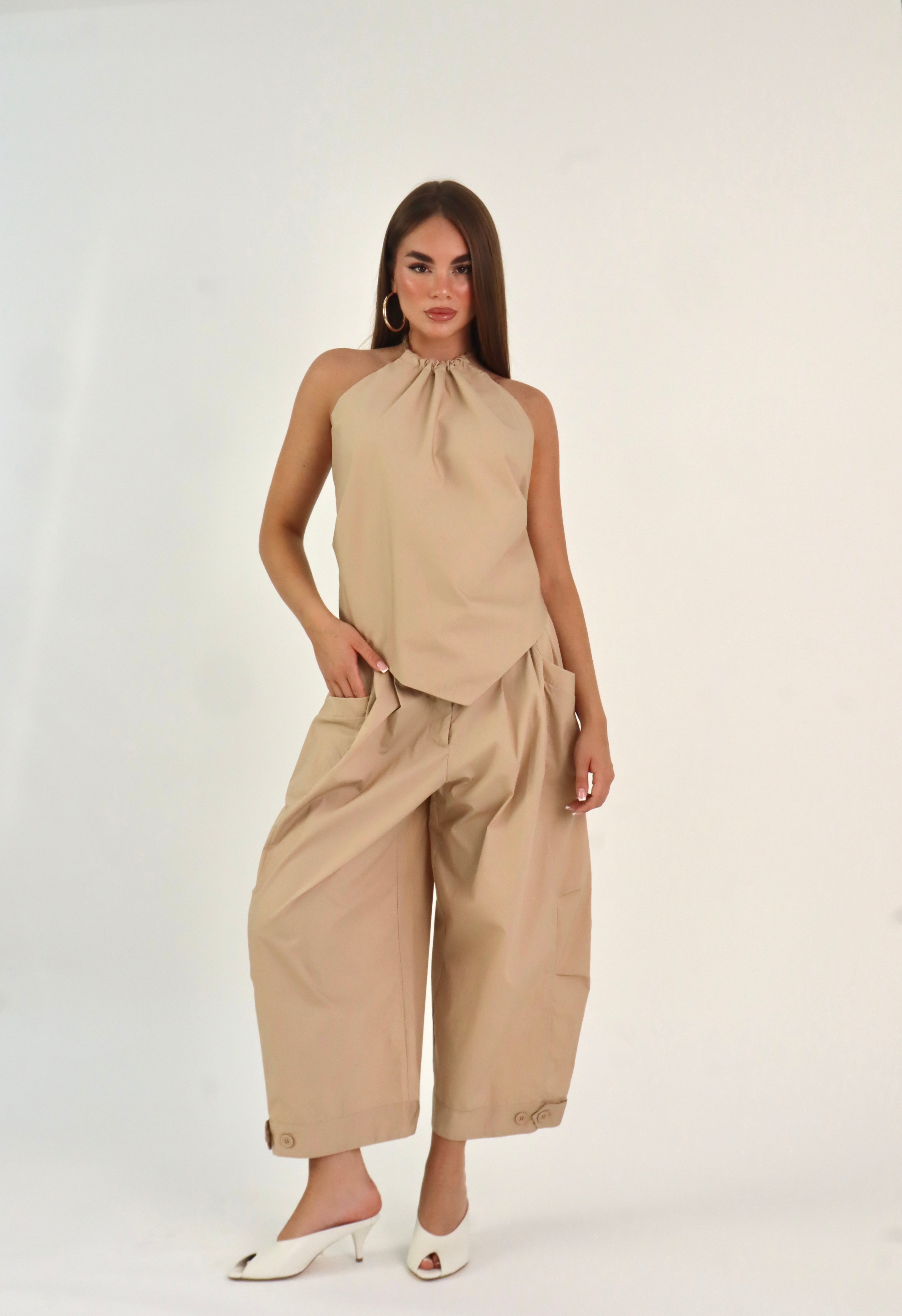 PANTALONE AMERICA BEIGE
