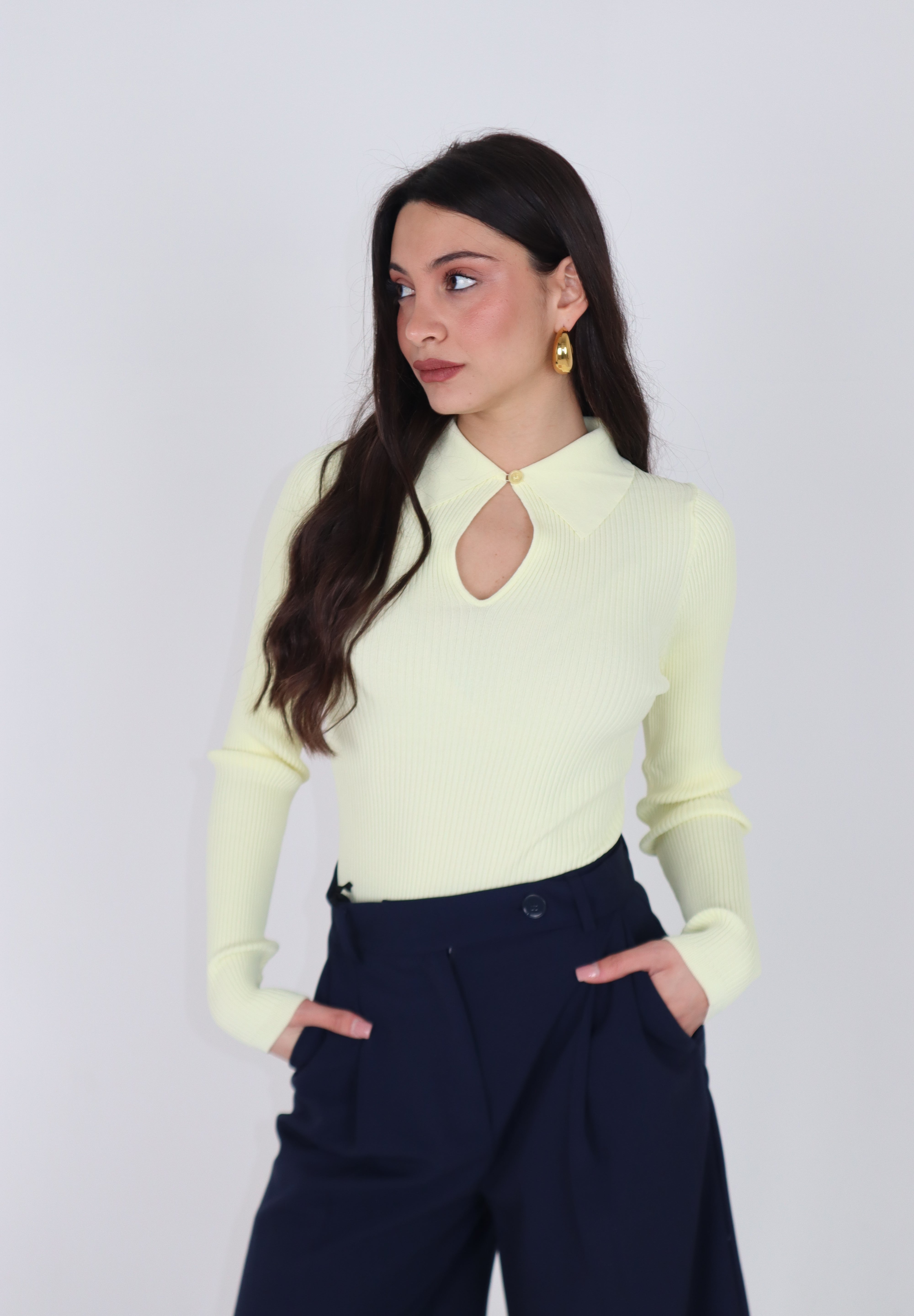 MAGLIA CLARA GIALLO
