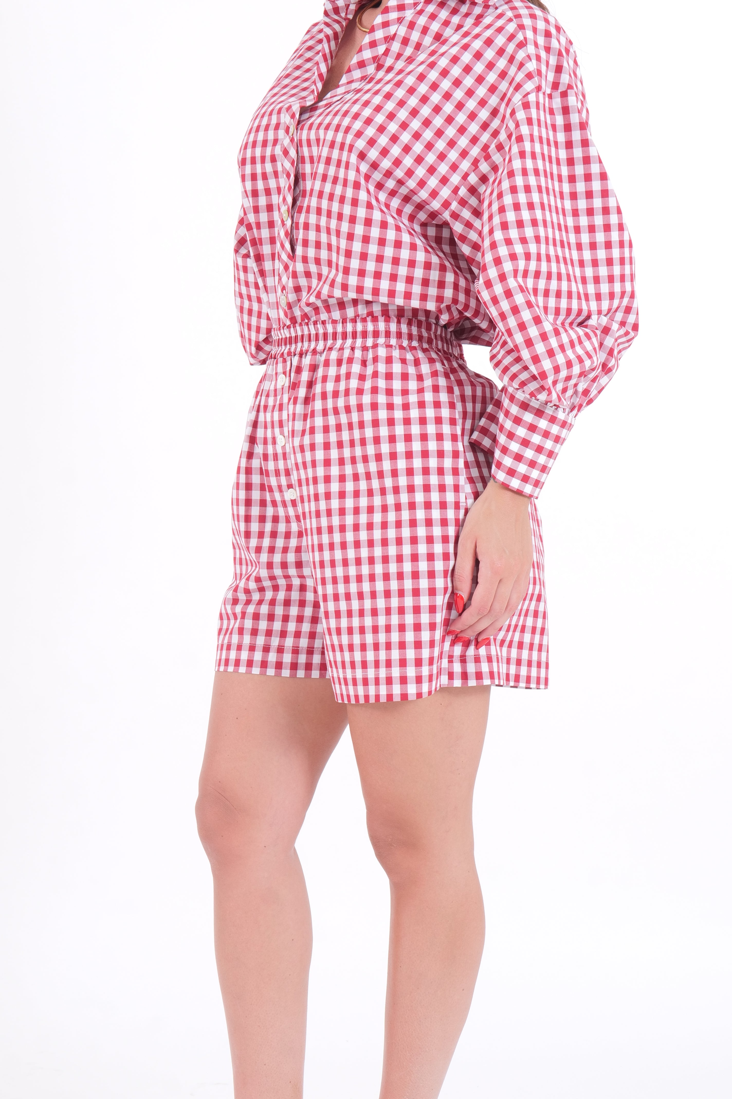 SHORT OLISE ROSSO