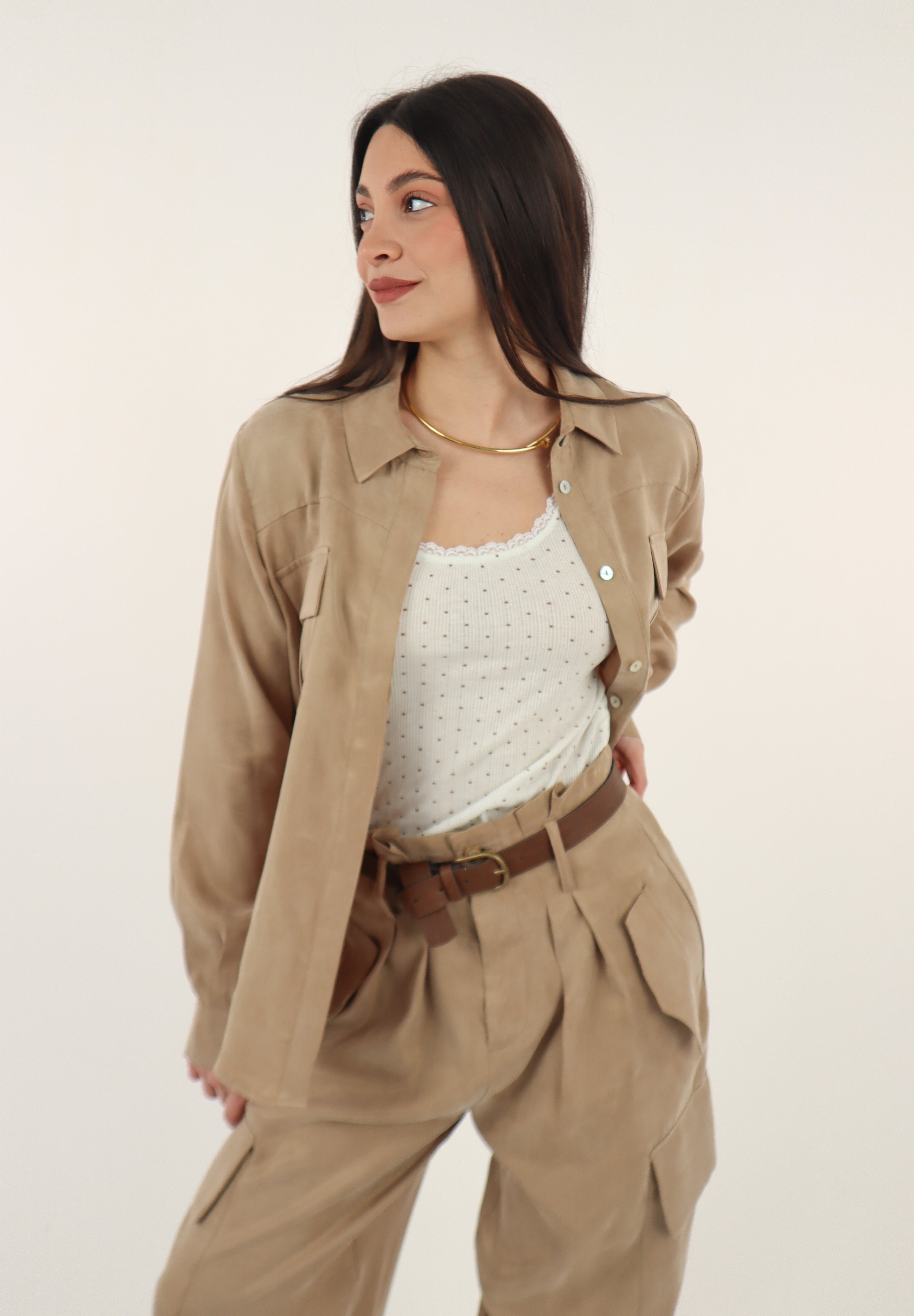 CAMICIA LEXIE SABBIA
