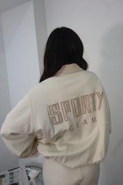 BOMBER SWEATSHIRT