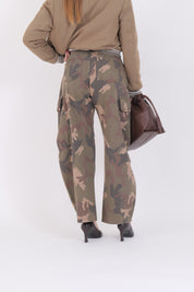 JEANS MILITARE CARGO