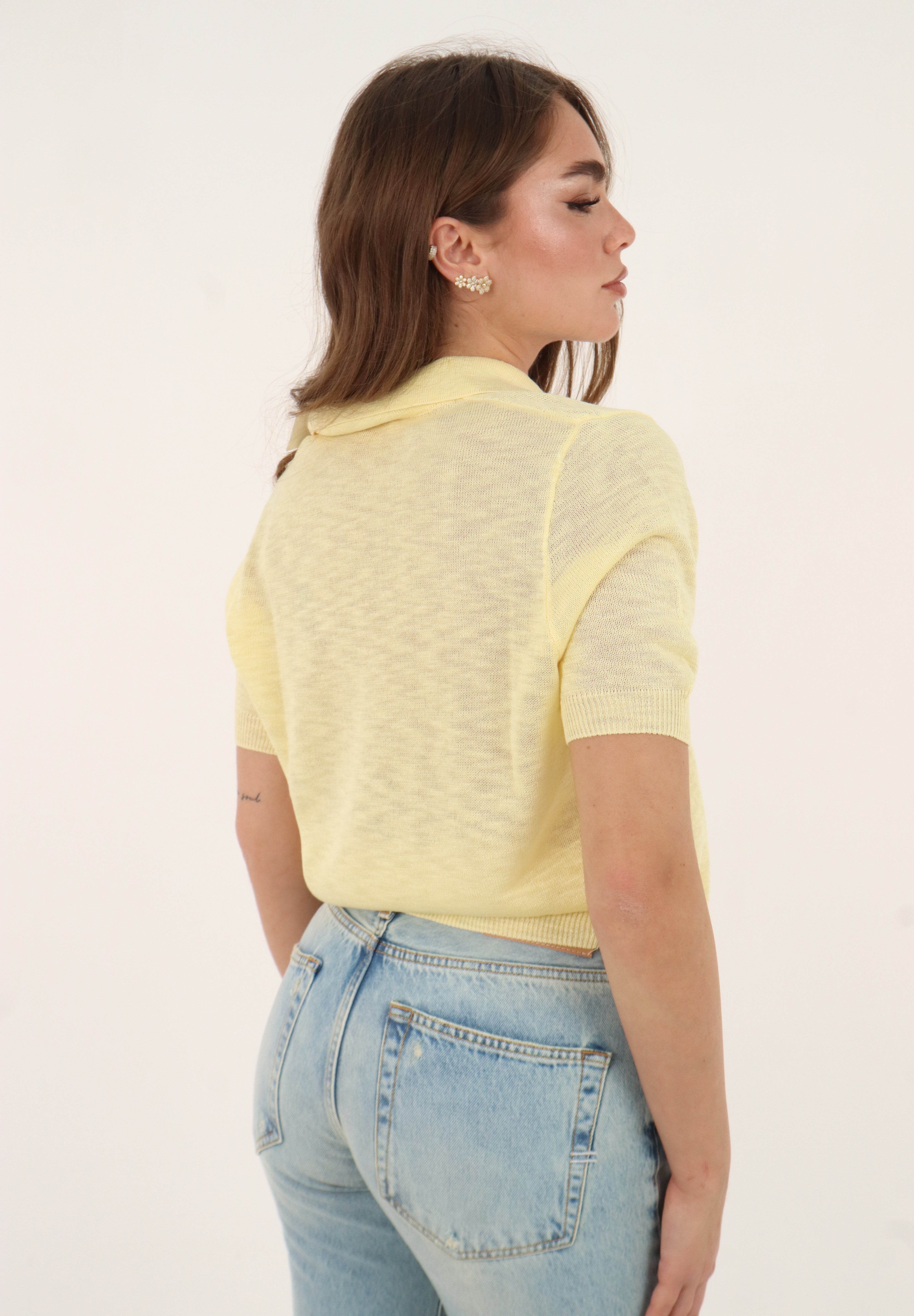 POLO RAINBOW GIALLO