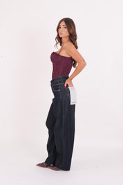 JEANS BARBARA DENIM SCURO