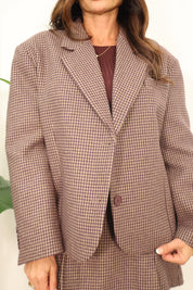 TWEED BLAZER