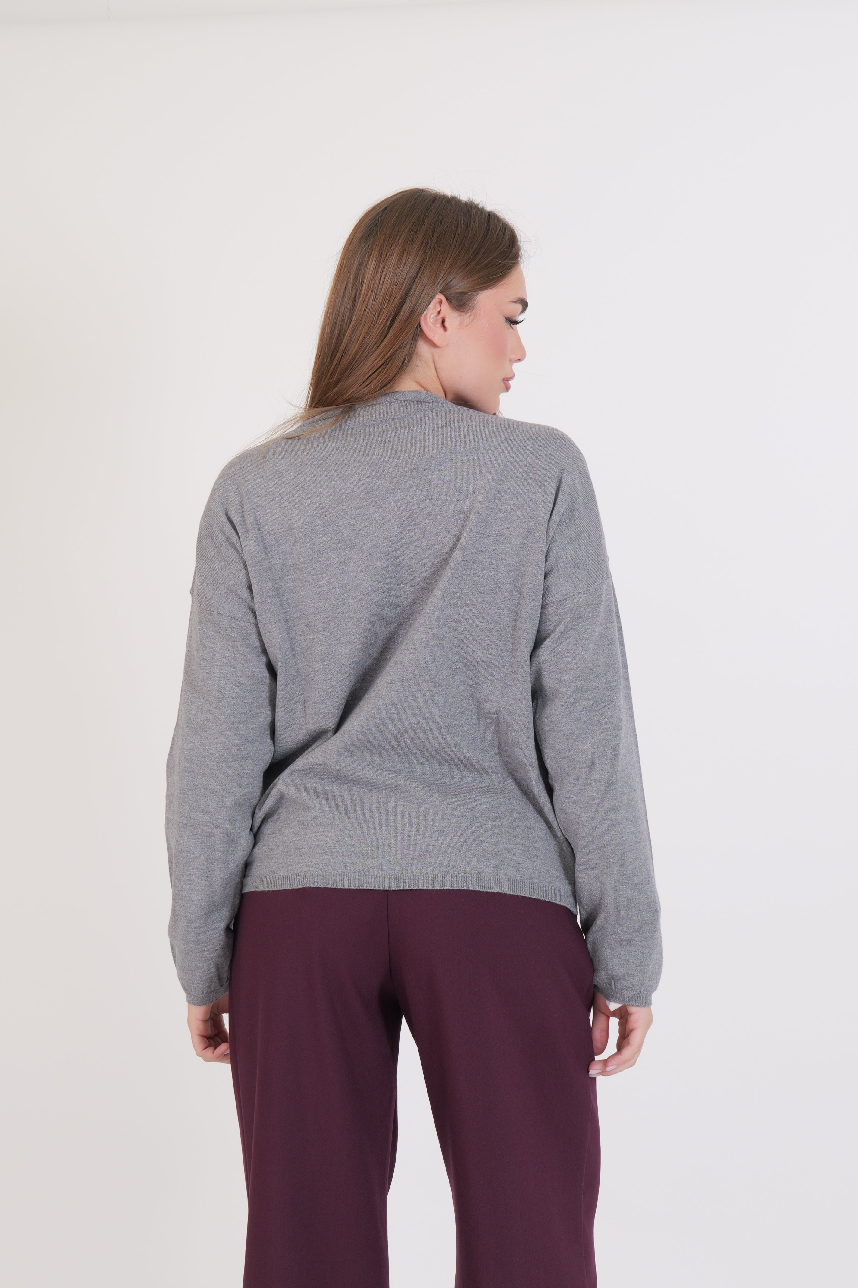 CARDIGAN GRIGIO VICOLO