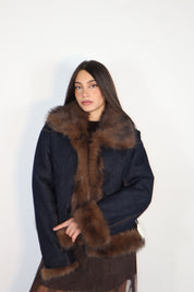 JACKET ECOFUR E DENIM