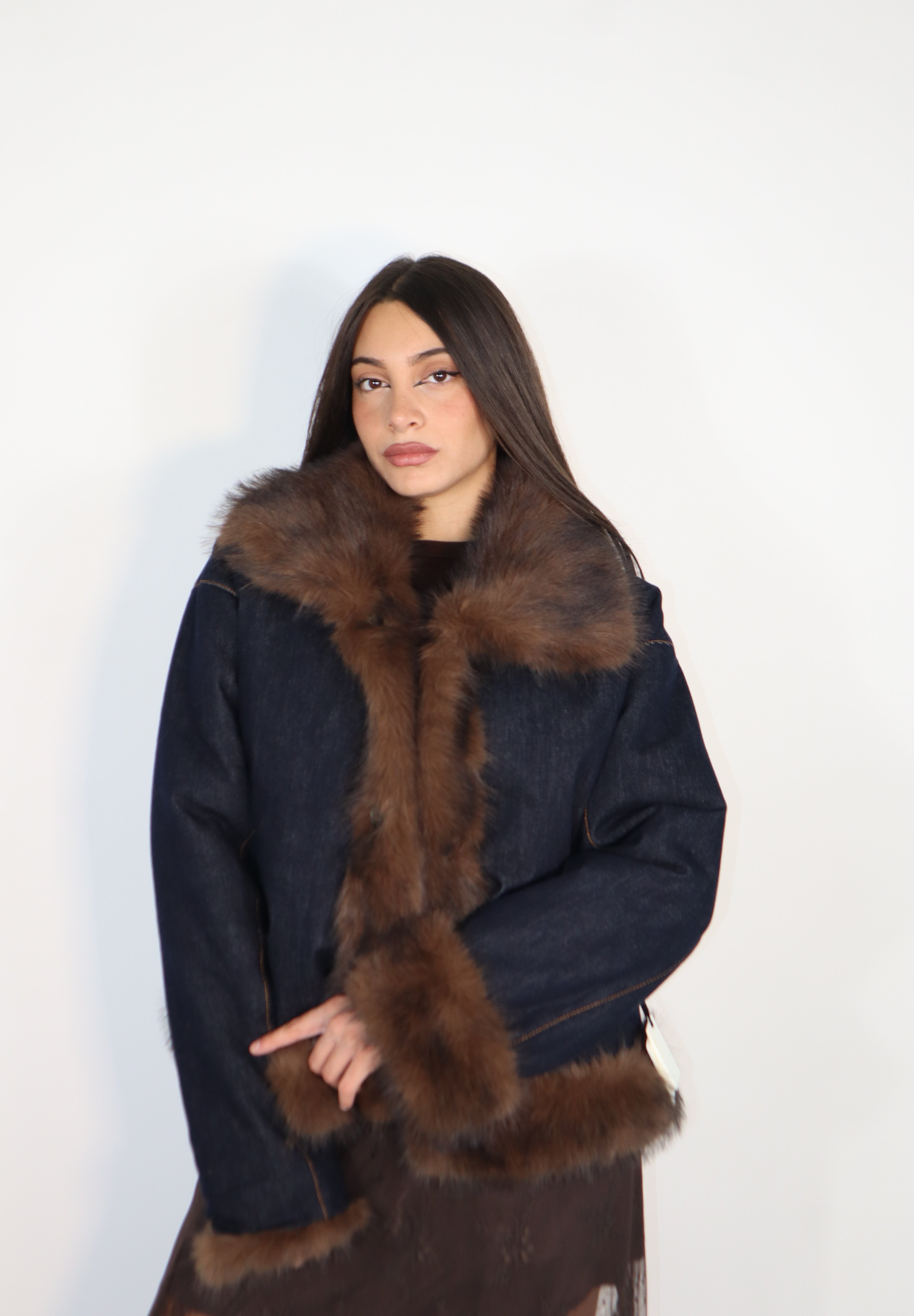 JACKET ECOFUR E DENIM