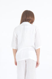 GIACCA LINO BIANCO
