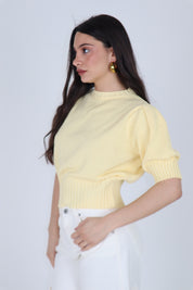 MAGLIA ELISA GIALLA
