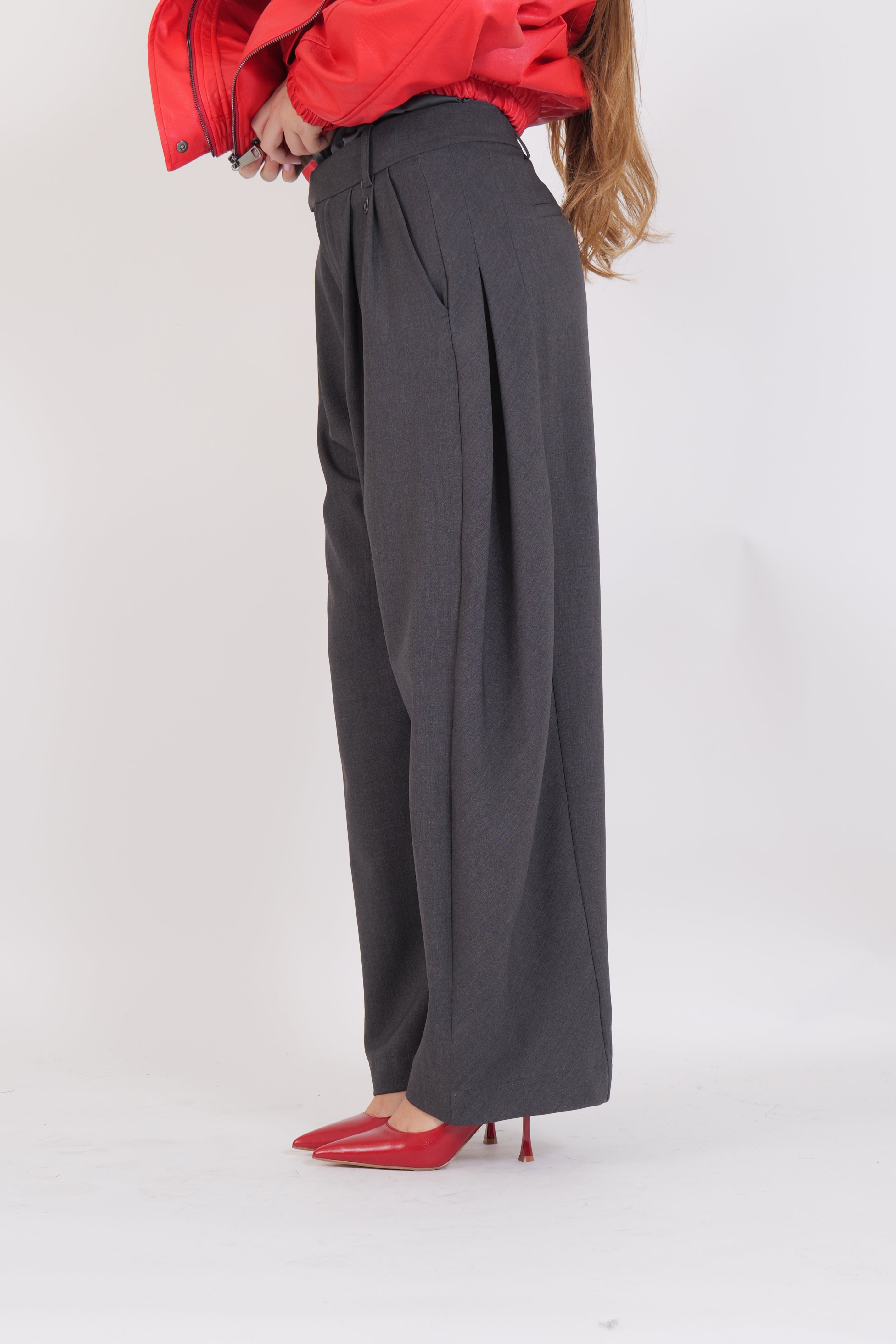 PANTALONE GRIGIO PENCES DIXIE