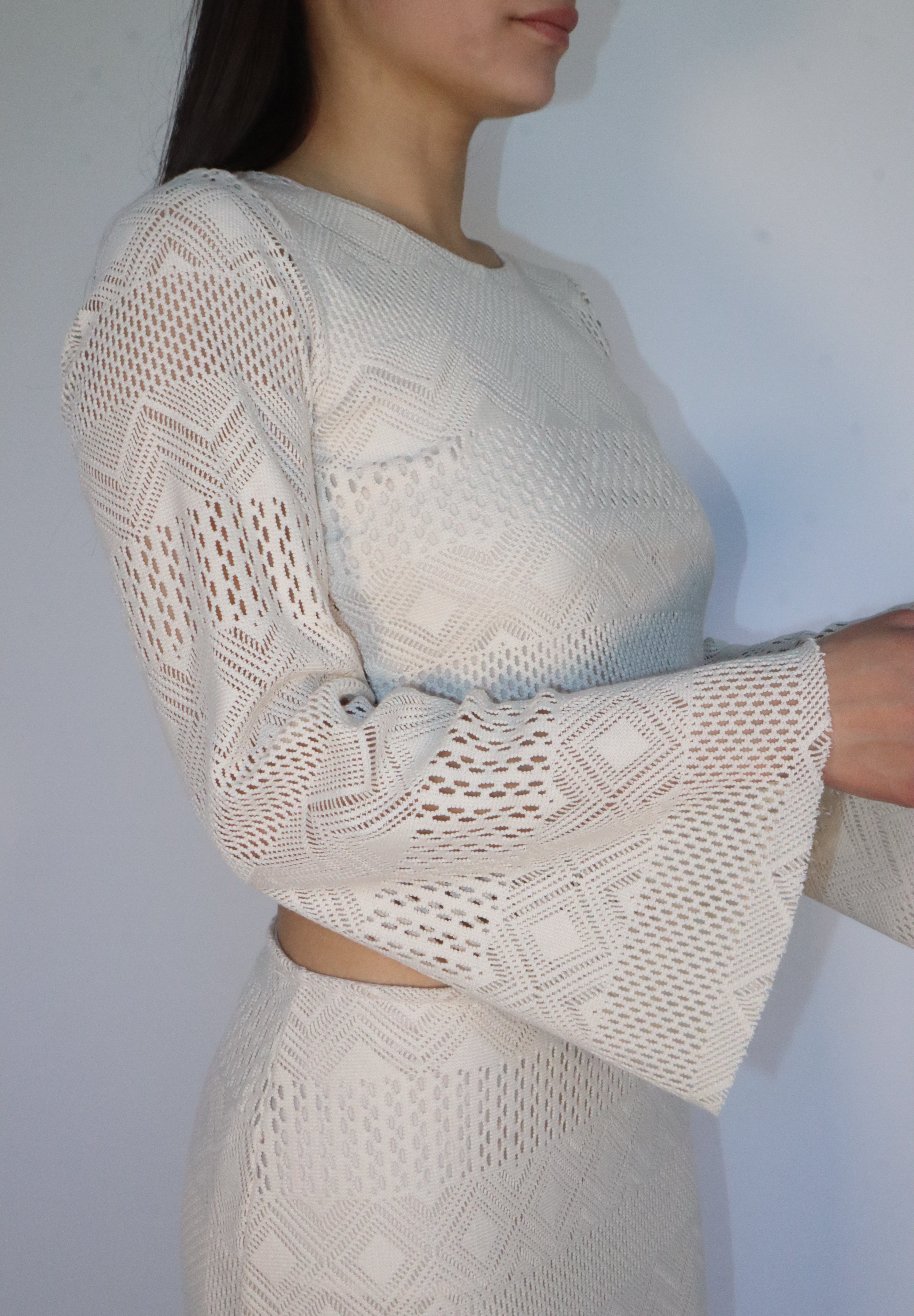 MAGLIA CROP INES