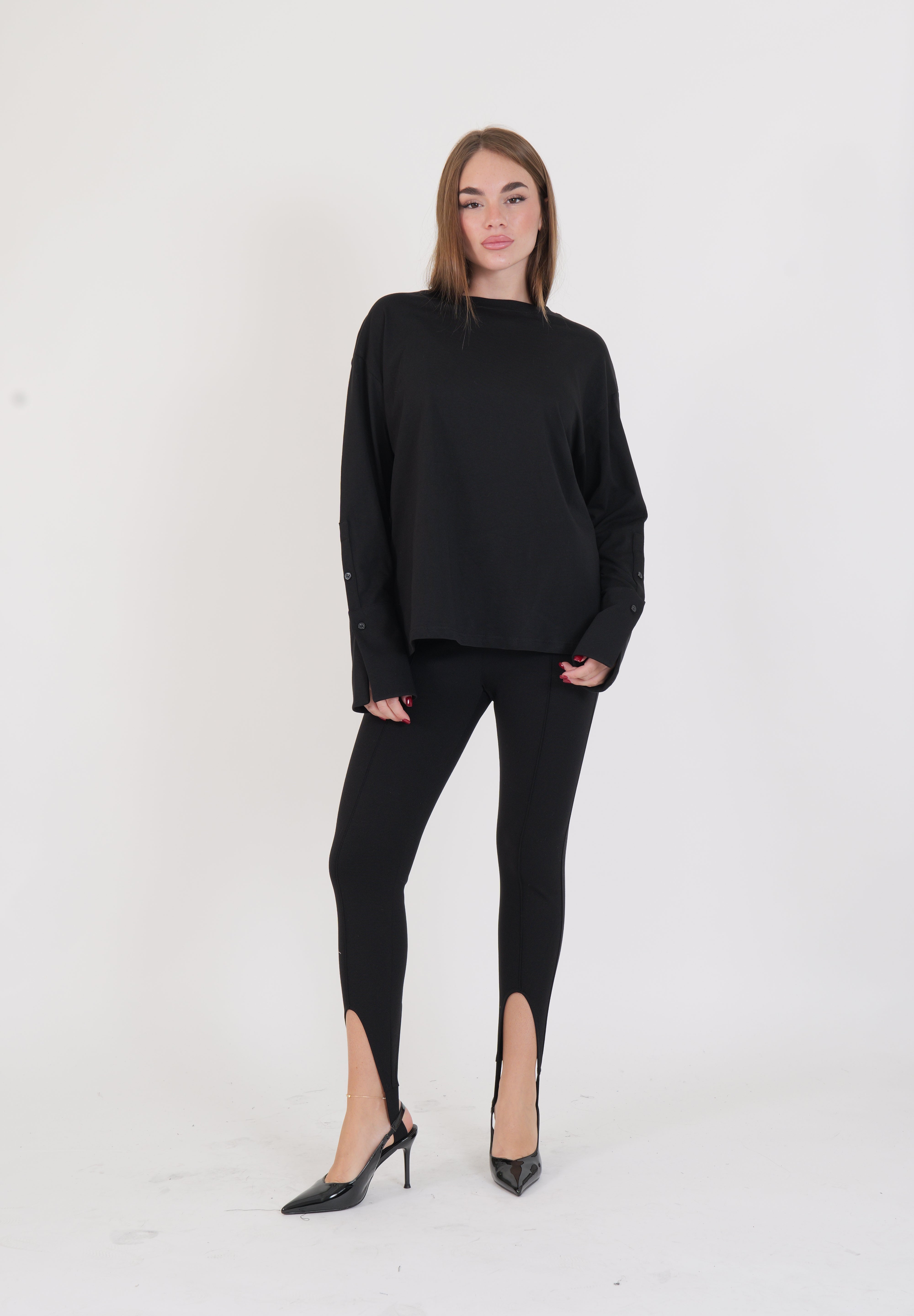 SHIRT POLSINO NERO
