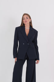 BLAZER ANA DOPPIOPETTO BLU