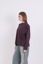 T-SHIRT BASIC VICOLO BORDEAUX
