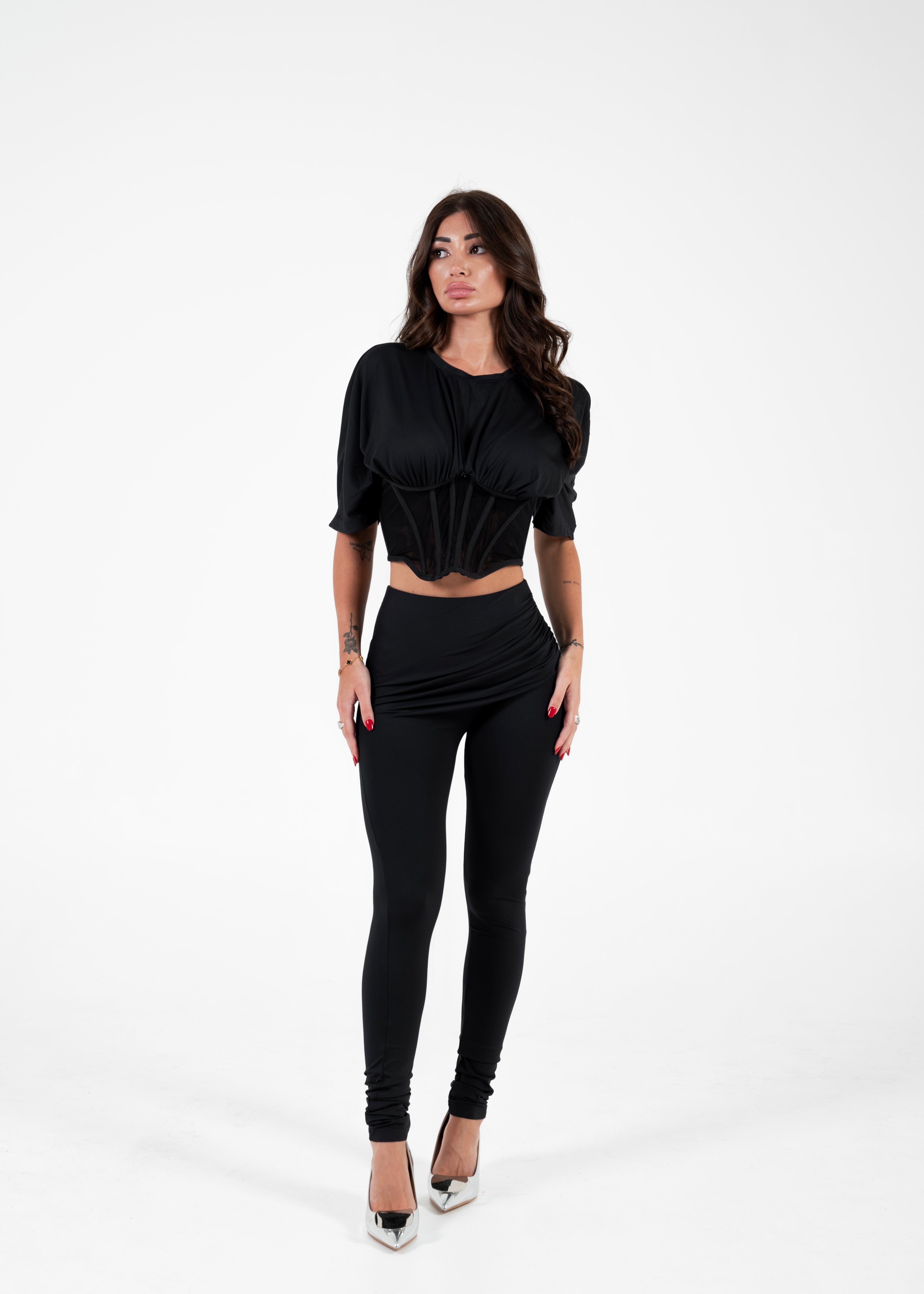 CORSET TOP JETT