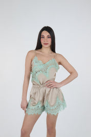 CANOTTA NEREA SATIN BEIGE