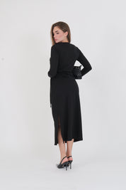 ABITO JERSEY NERO