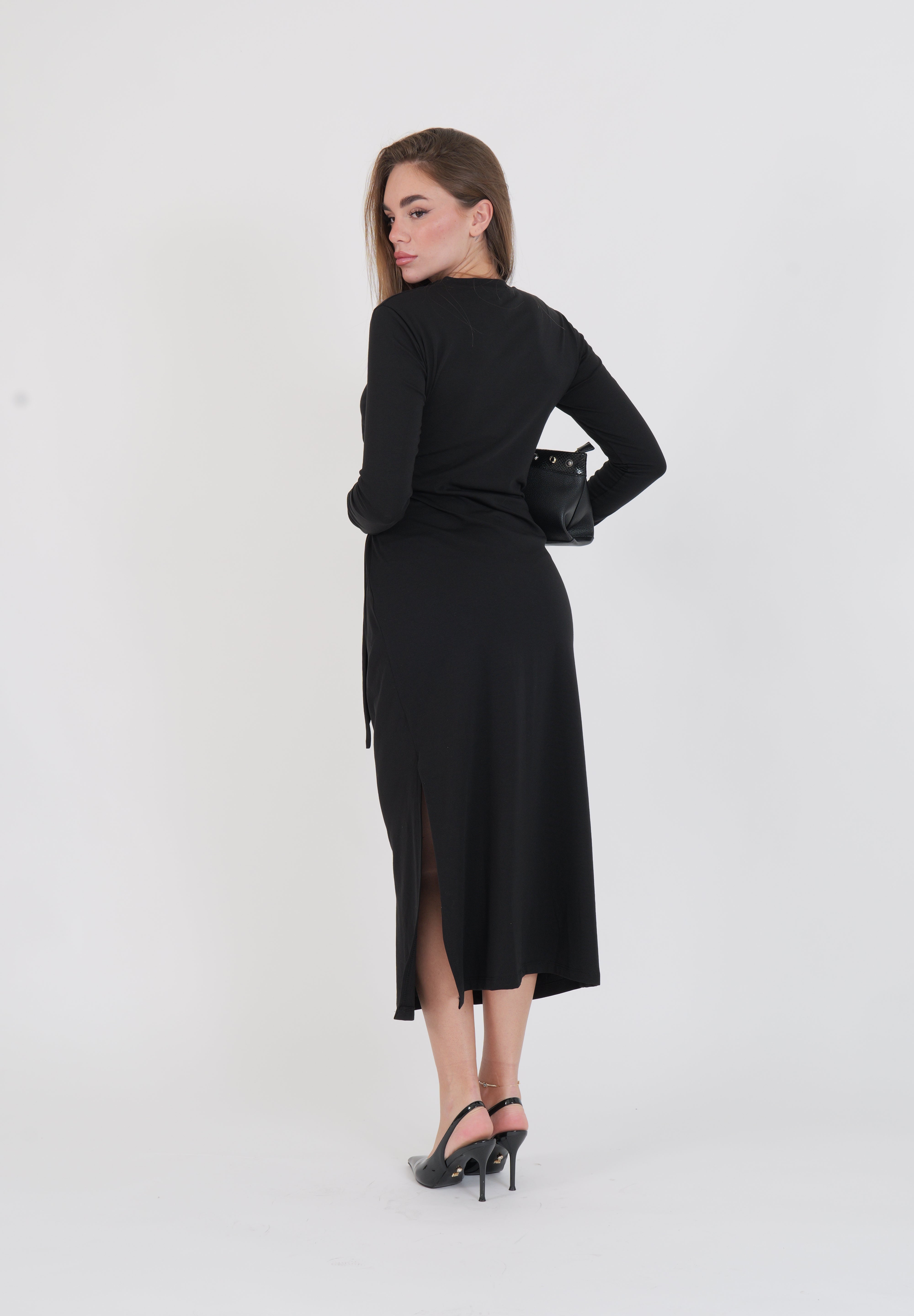 ABITO JERSEY NERO