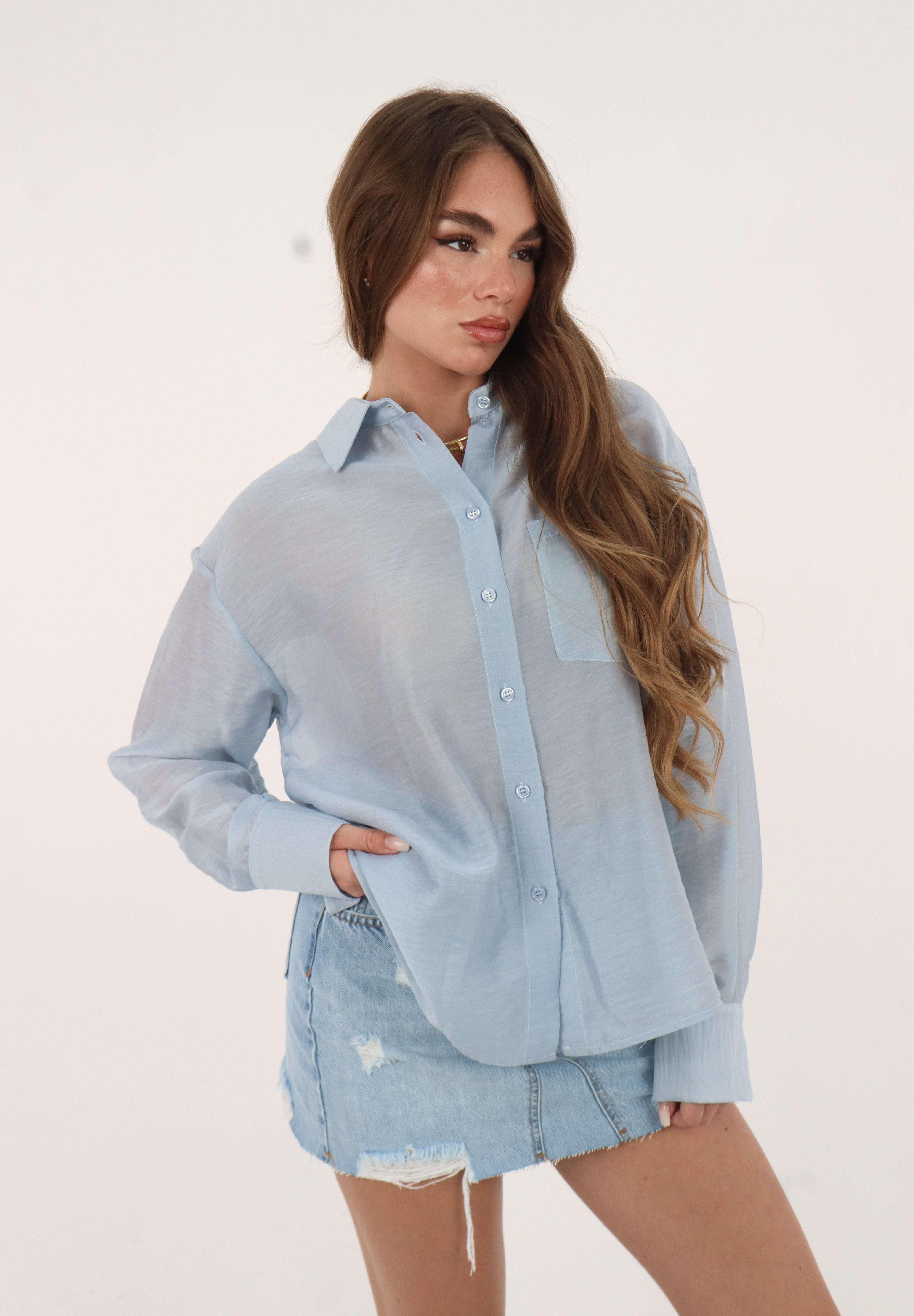 CAMICIA VEIL SKY