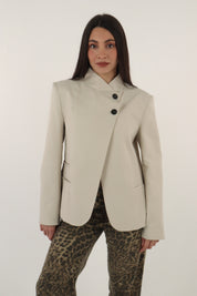 BLAZER COREAN BEIGE