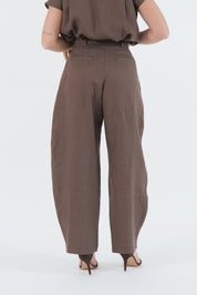 PANTALONE LINO MORO