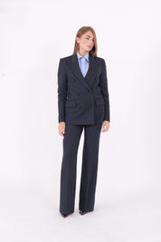 PANTALONE TOKYO GESSATO BLU