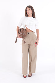 PANTALONE COTTON CAMEL