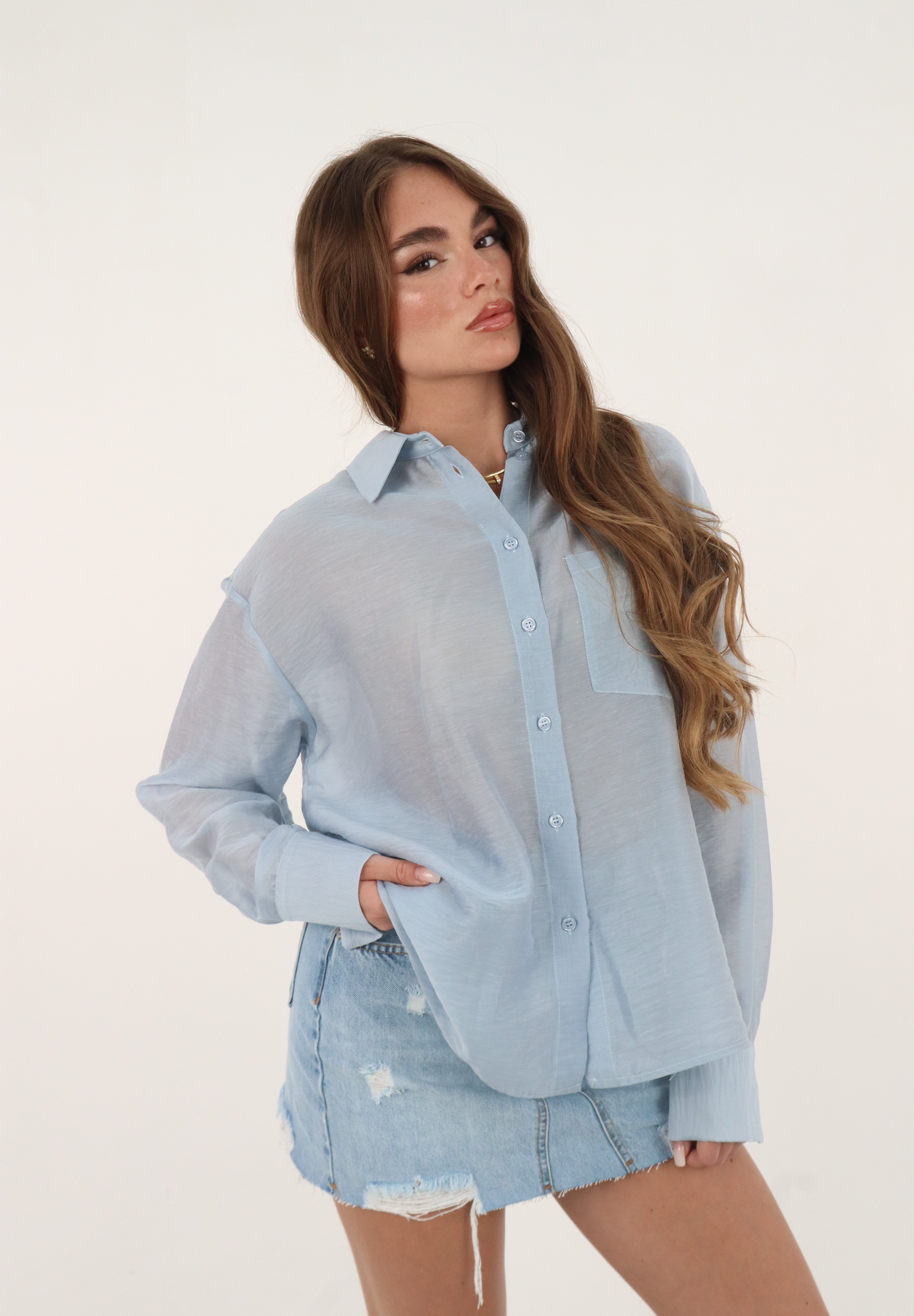 CAMICIA VEIL SKY