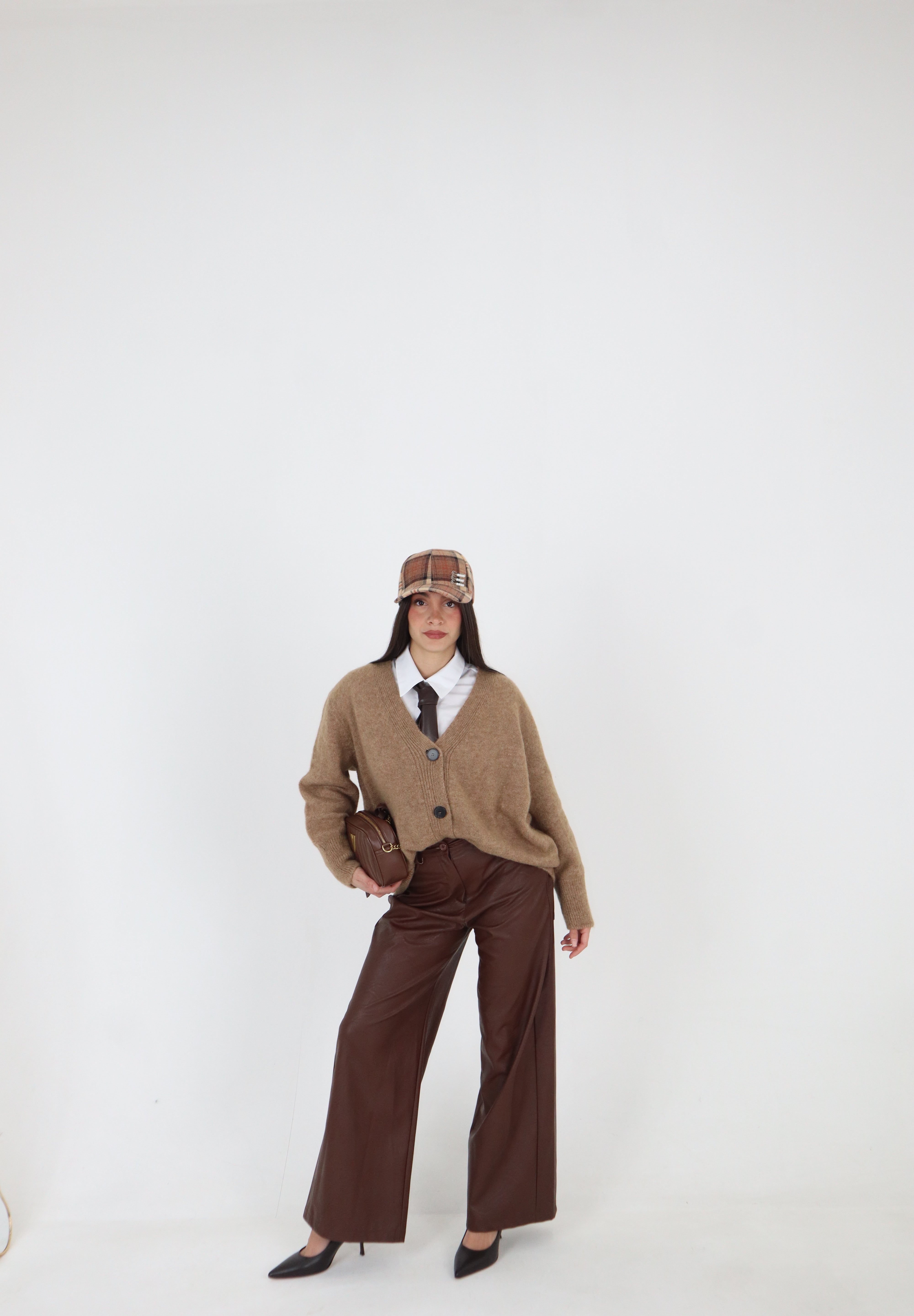 PANTALONE GIUSY ECOPELLE