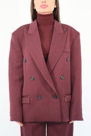 BLAZER BURGUNDY