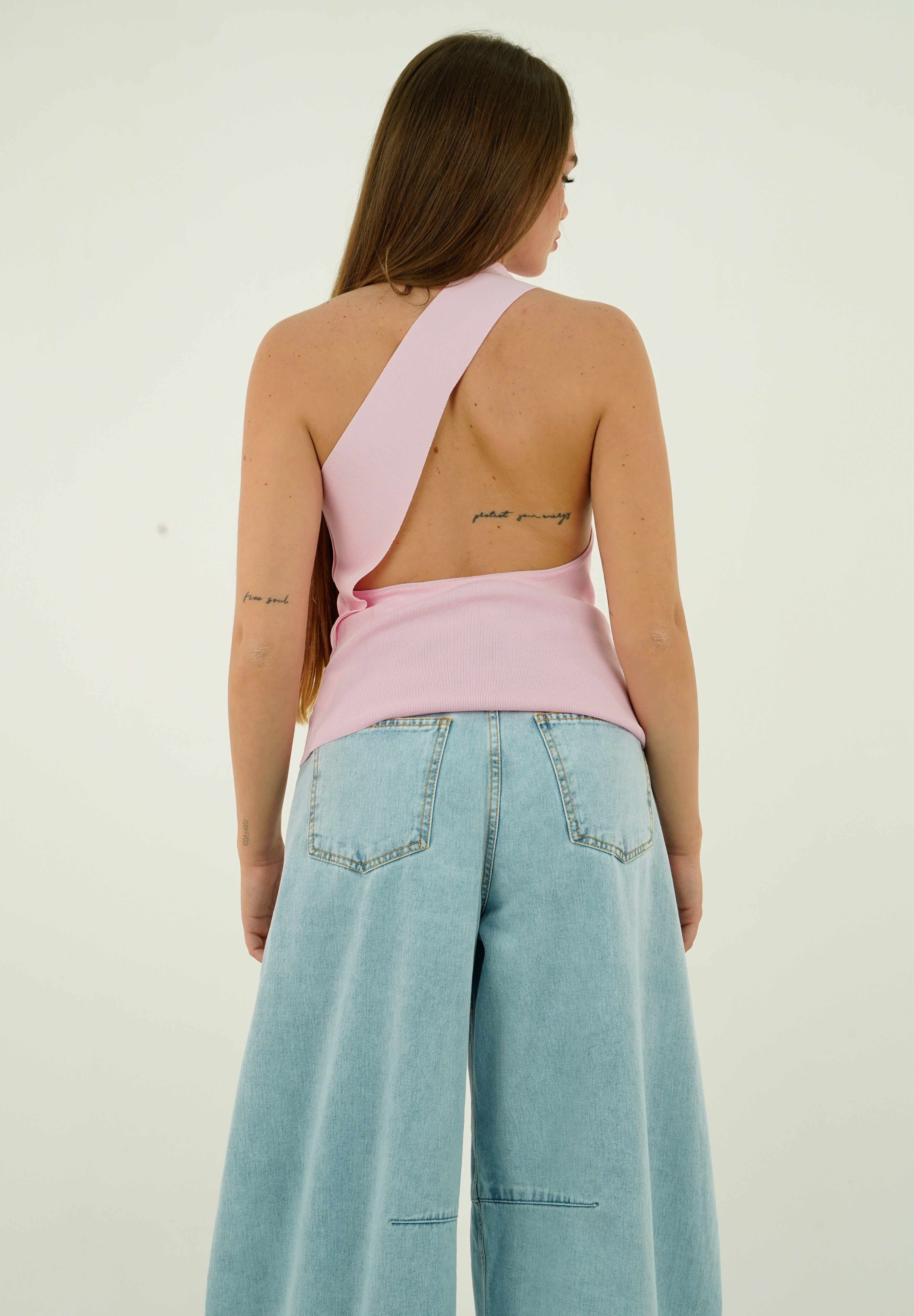TOP MONOSPALLA PINK