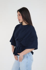 T-SHIRT BLU TENSIONE