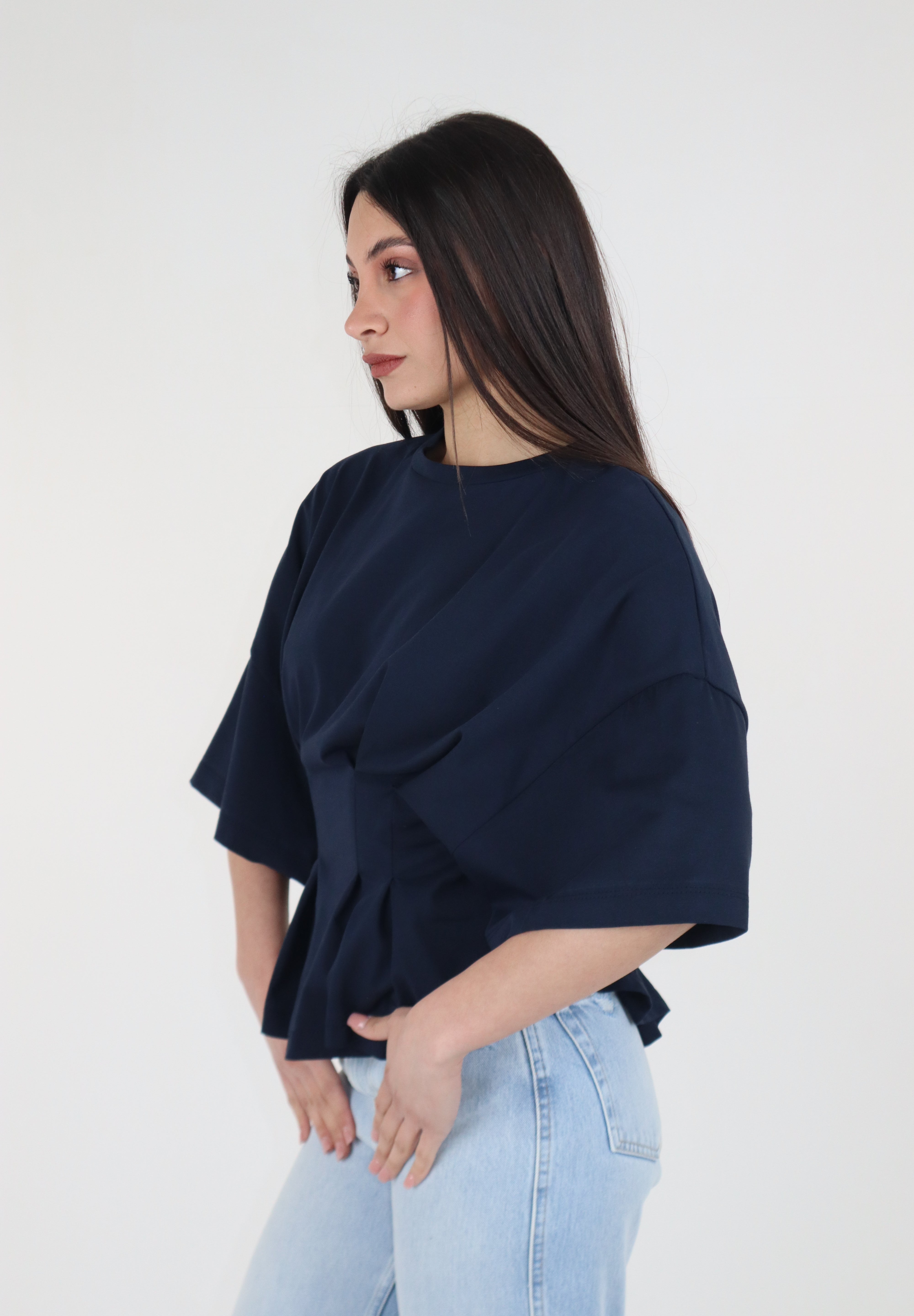 T-SHIRT BLU TENSIONE