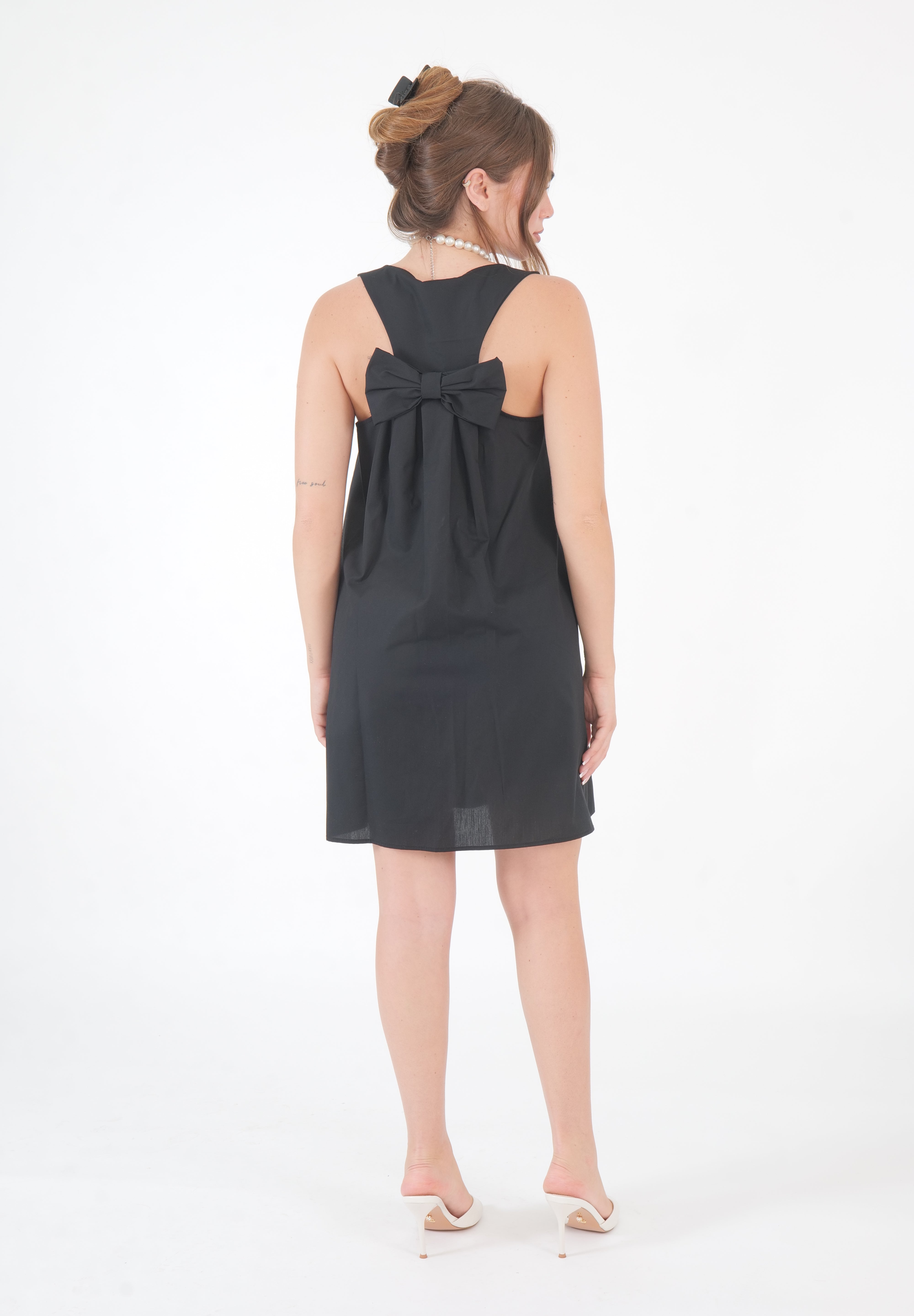 MINI DRESS FIOCCO NERO