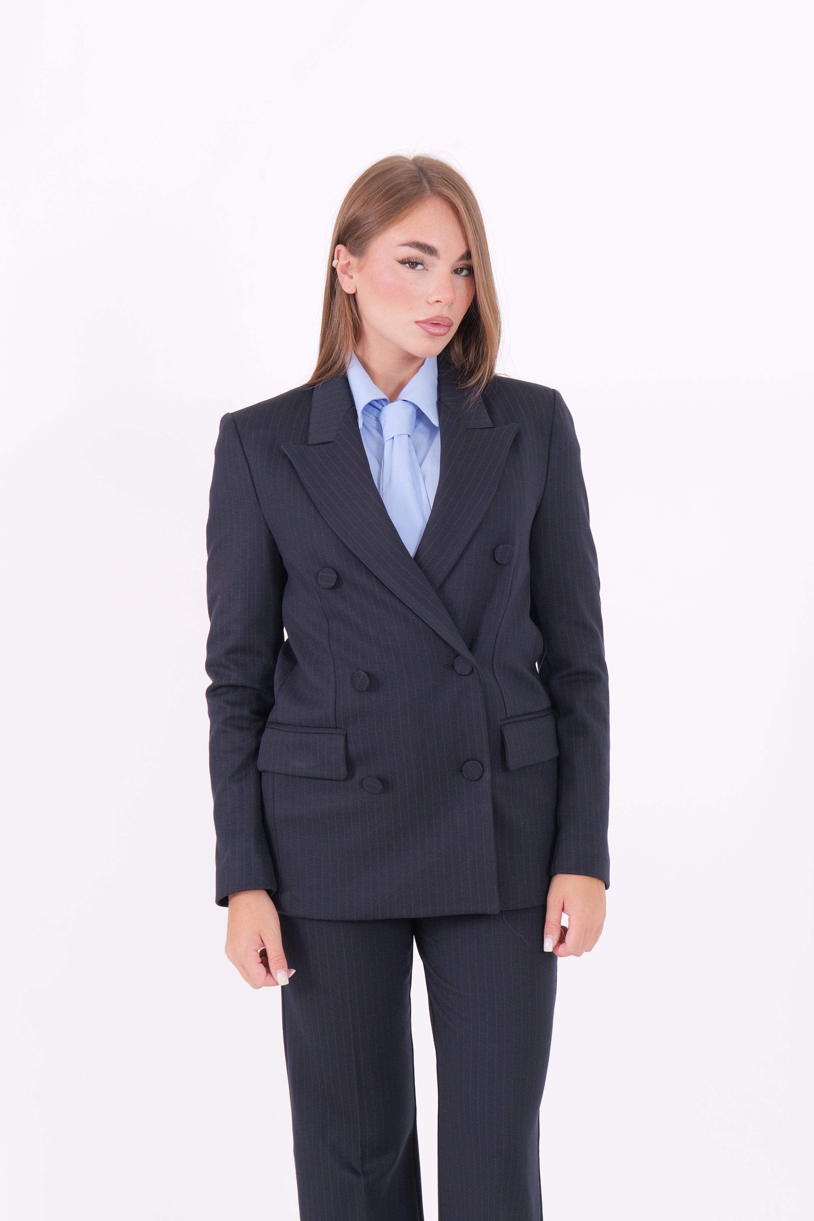 BLAZER TOKYO GESSATO BLU