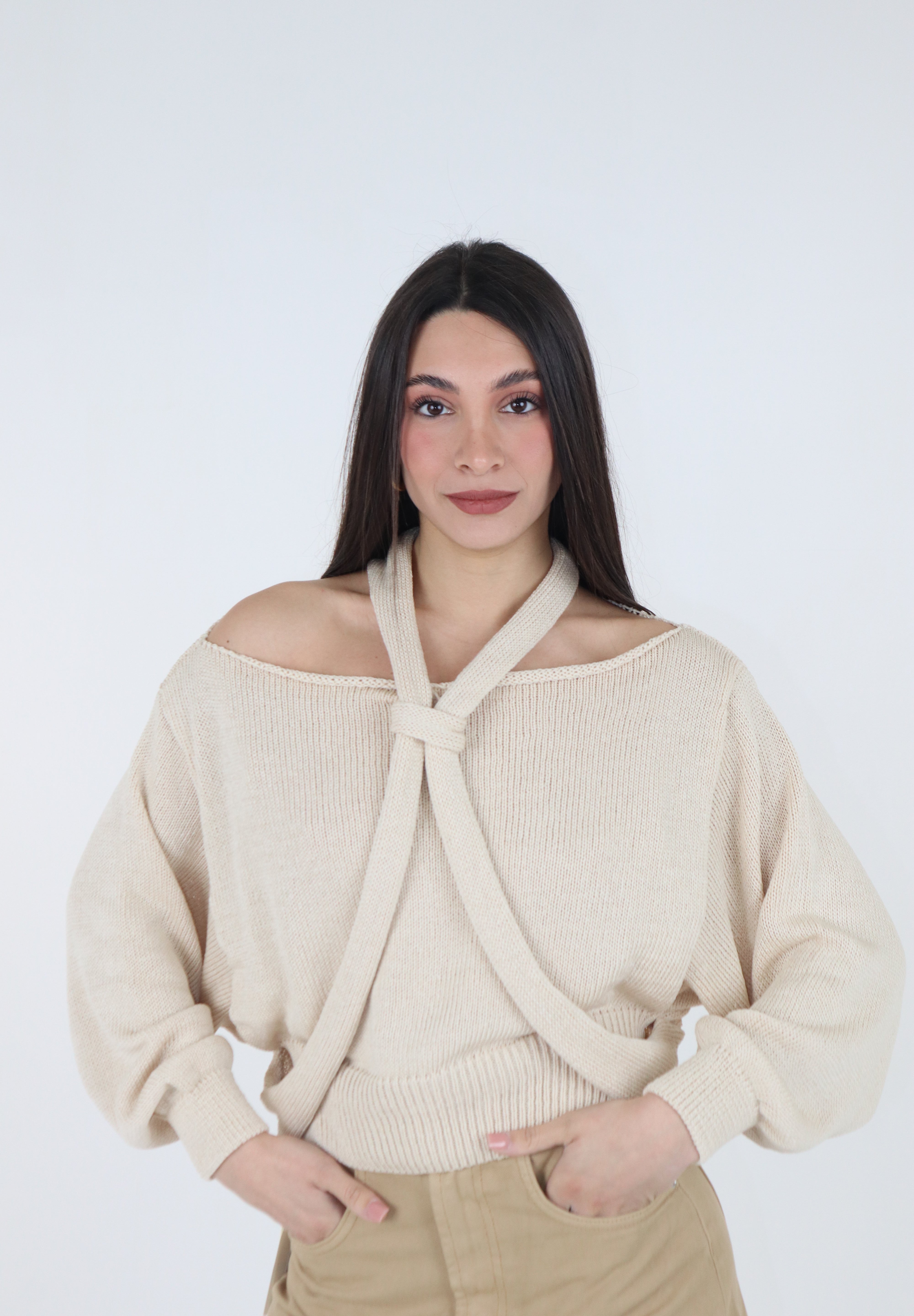 MAGLIA NODO MANDORLA