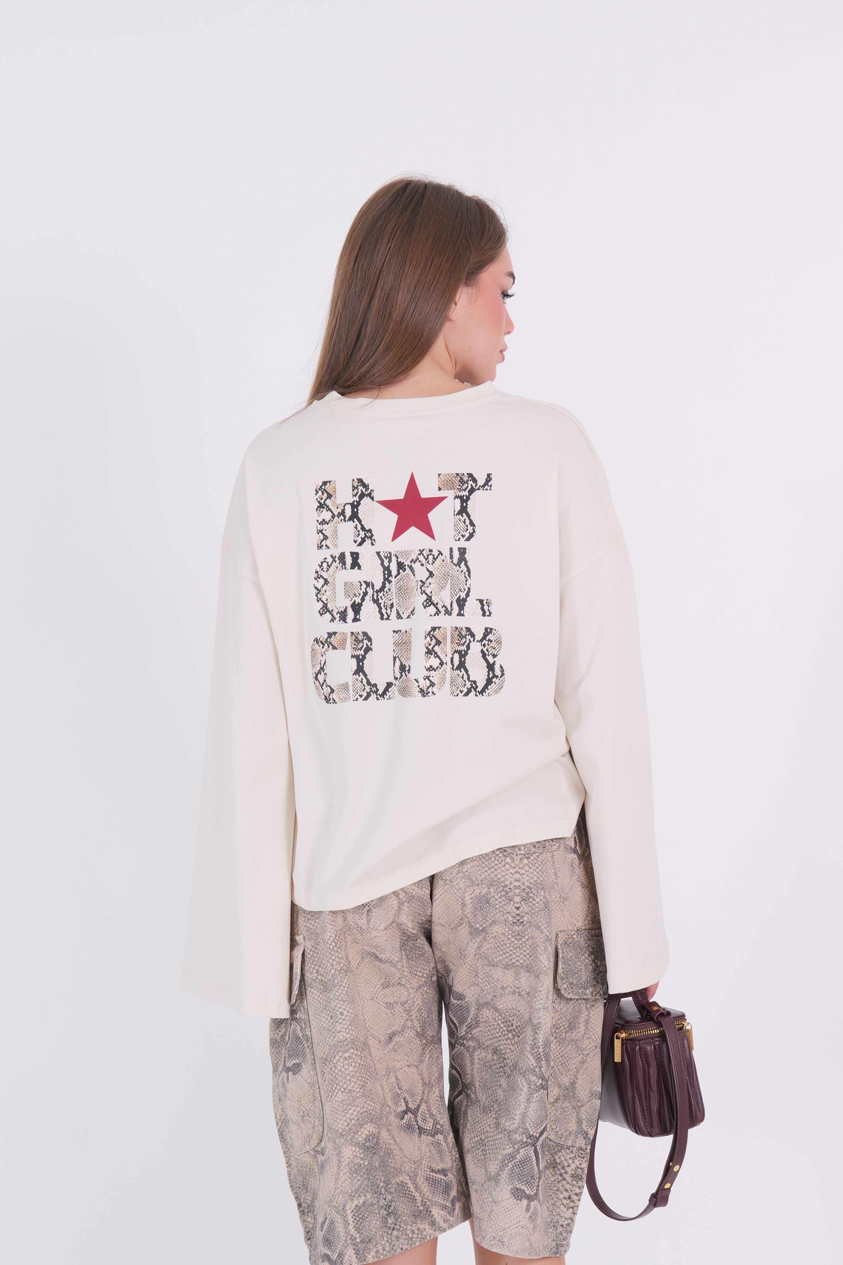 T-SHIRT HOT GIRL BIANCA/PITONATA