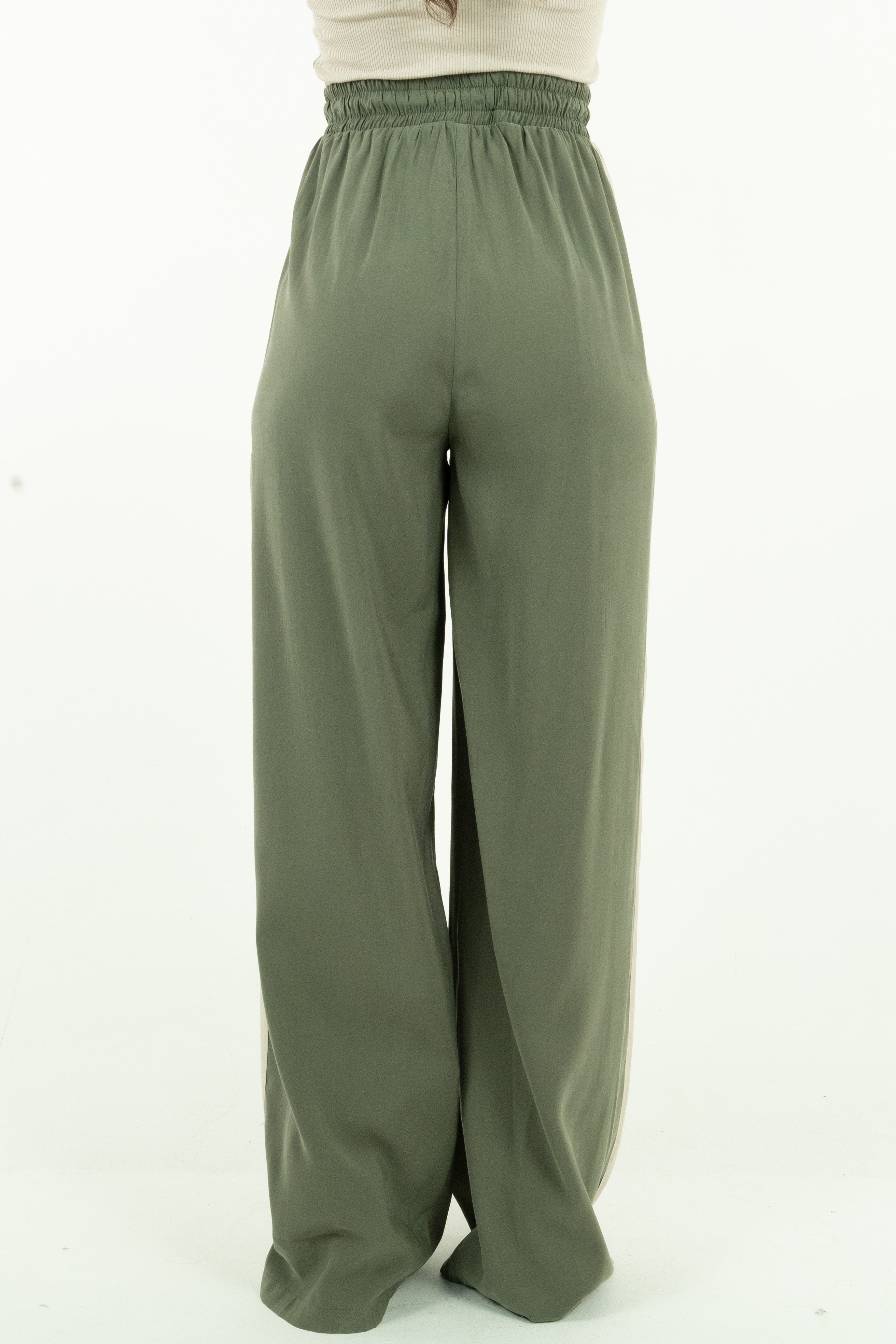 PANTALONI POLLY MILITARE