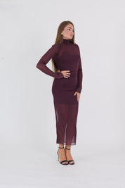 MIDI DRESS NORMA RUBY NOIR