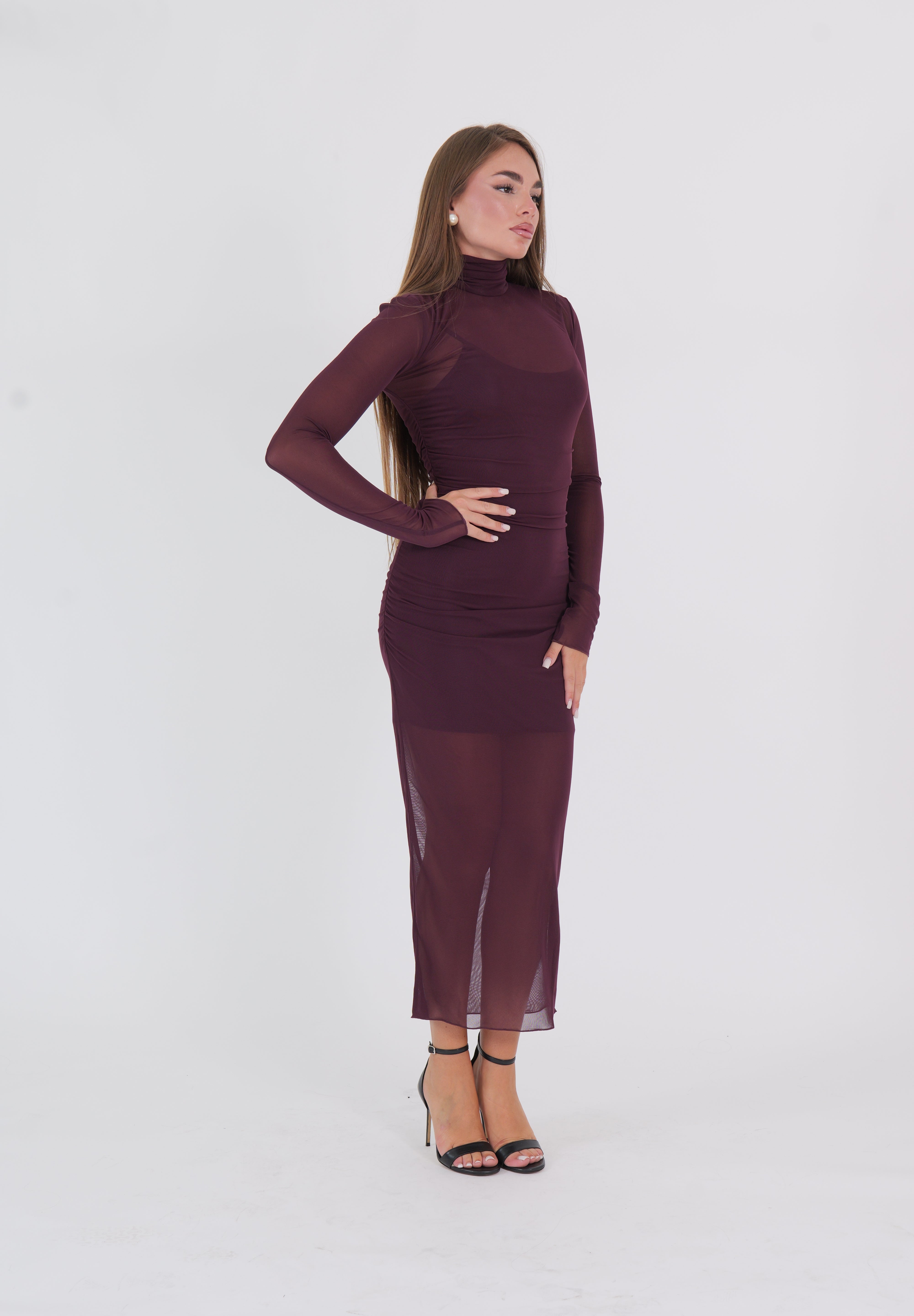 MIDI DRESS NORMA RUBY NOIR