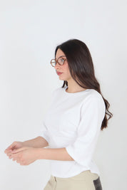 T-SHIRT CORSET WHITE