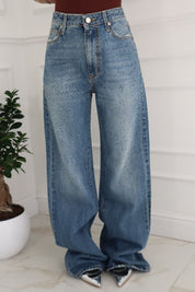 JEANS AGUA STRASS