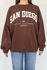 OVER SAN DIEGO ROUND NECK SWEATSHIRT