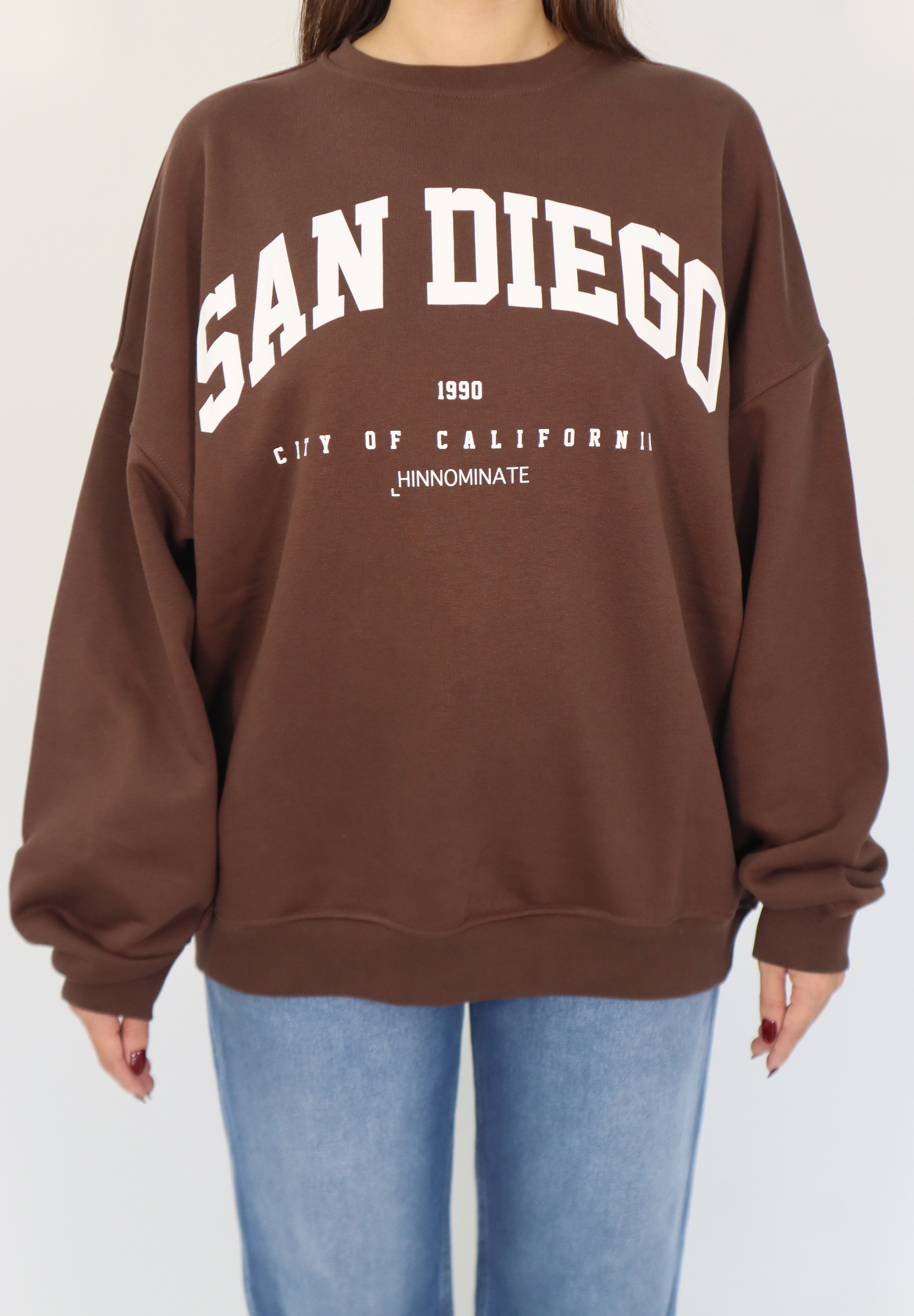 OVER SAN DIEGO ROUND NECK SWEATSHIRT