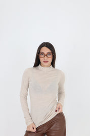 MAGLIA BASIC COLLO ALTO